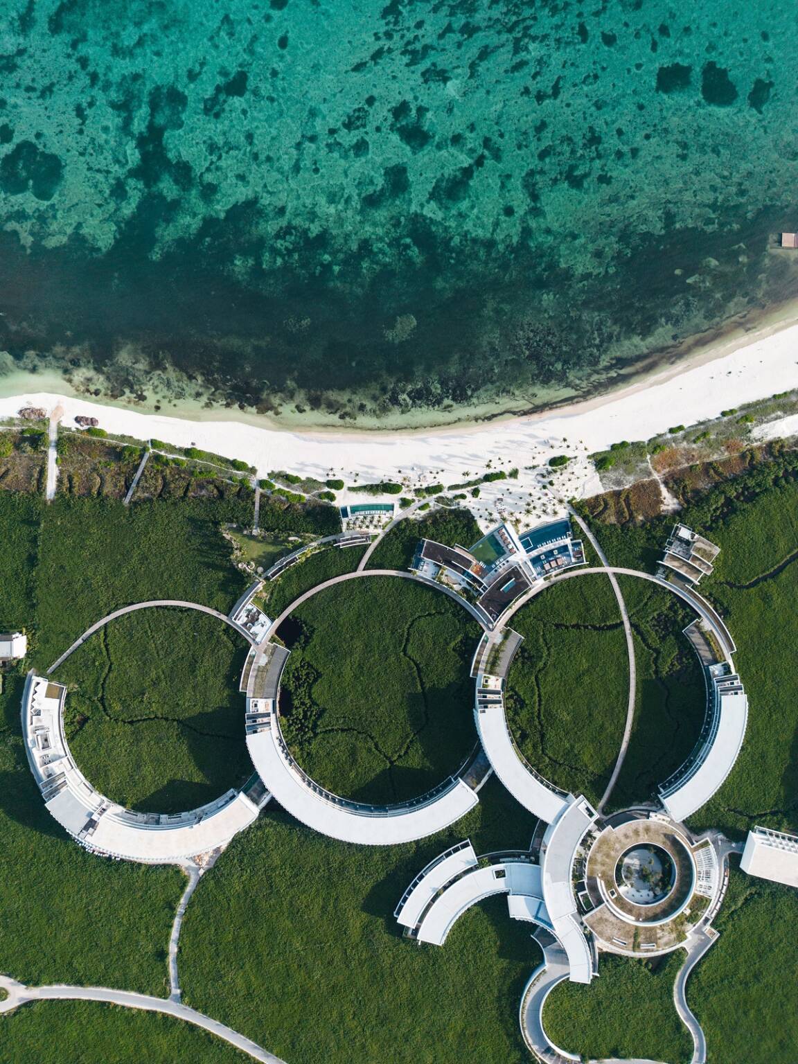 st regis kania above full | The Luxury Travel Atlas | The Luxury Travel Atlas © the St. Regis Kanai Resort, Riviera Maya