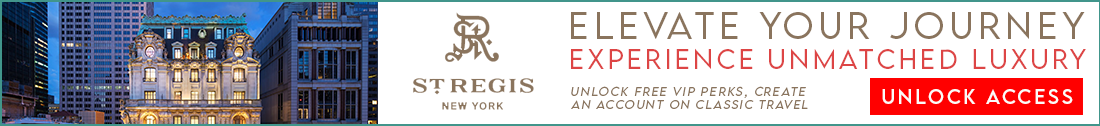 the St. Regis New York Banner