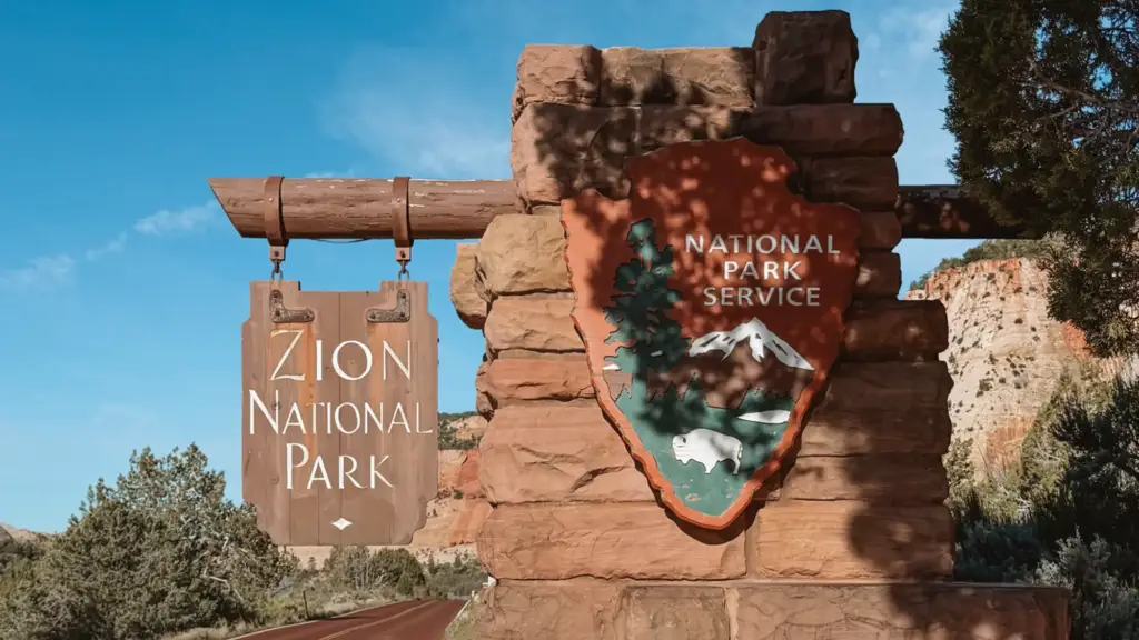Zion National Park Entrance