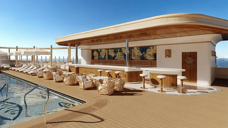 Piscine Pool Deck Aboard Four Seasons Yacht