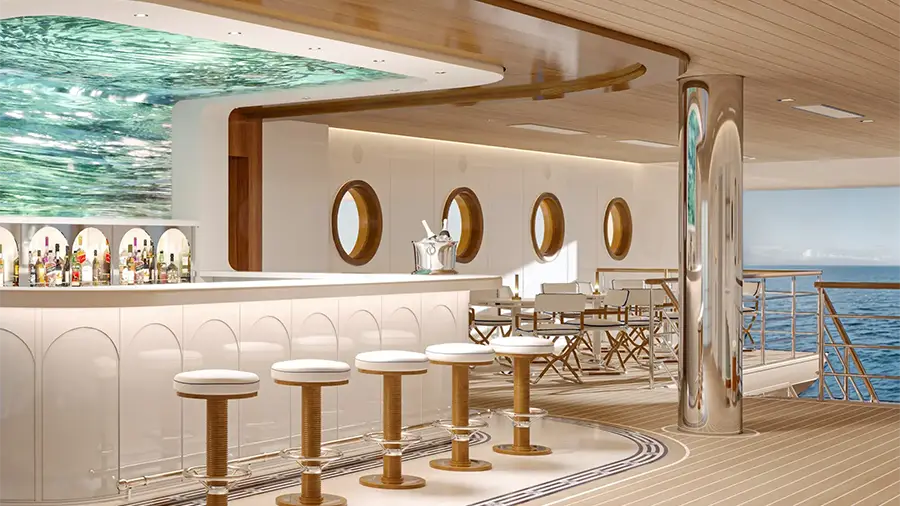 the Marina Aboard Four Seasons Yacht