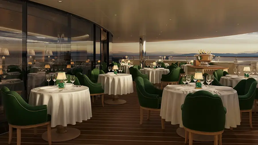 Sedna Signature Restaurant Aboard Four Seasons Yacht